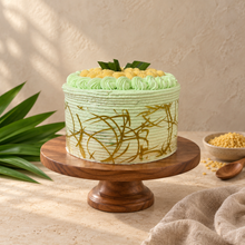 Load image into Gallery viewer, Mung Bean Pandan Cake