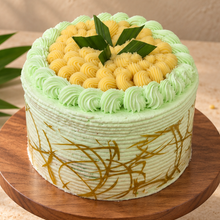 Load image into Gallery viewer, Mung Bean Pandan Cake