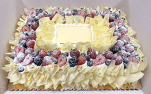Load image into Gallery viewer, White Chocolate Strawberry Shortcake (can use Fresh Strawberries/ Mango)