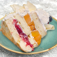 Load image into Gallery viewer, White Chocolate Strawberry Shortcake (can use Fresh Strawberries/ Mango)