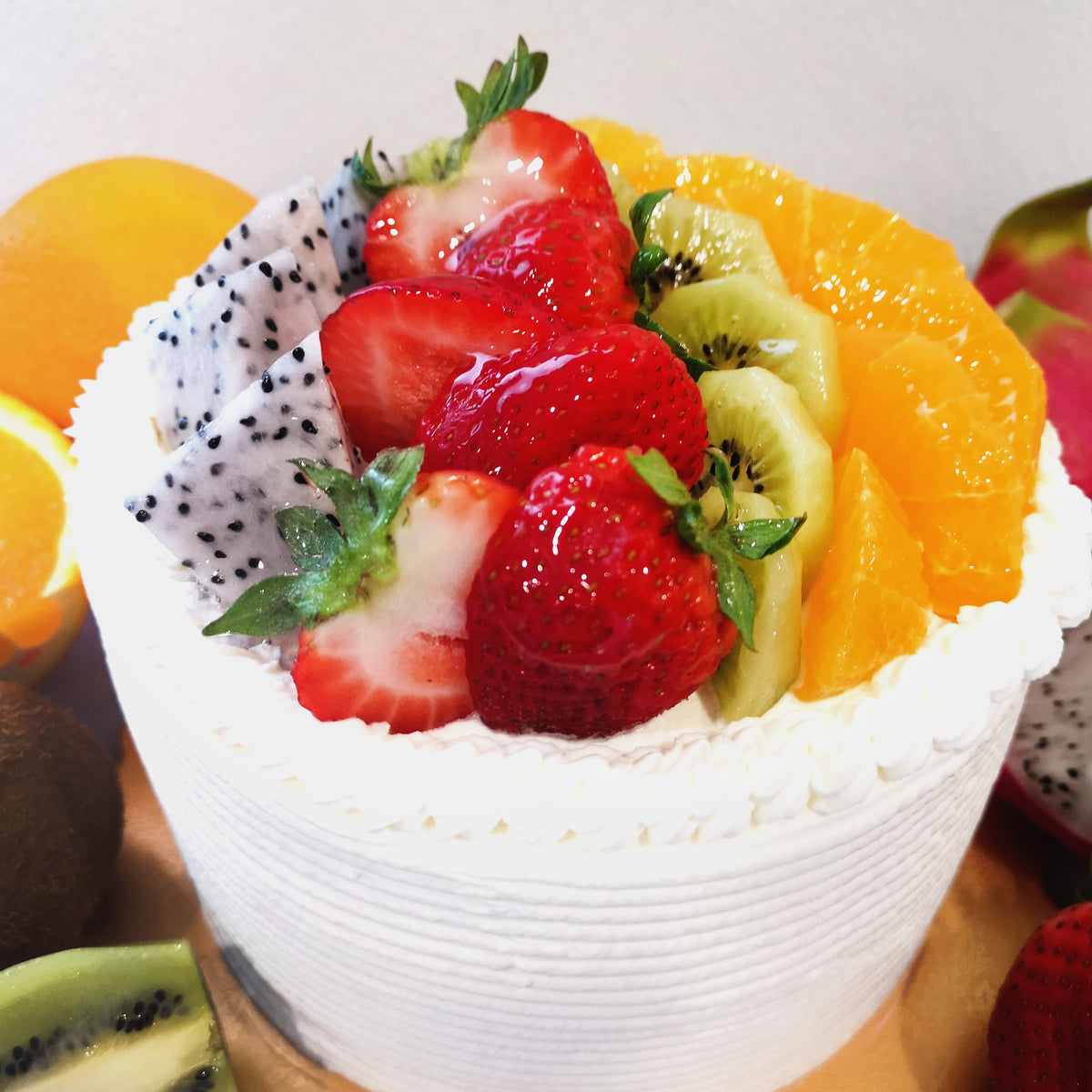 Fresh Fruit Cake - 新鲜水果蛋糕 – Gary's Patisserie