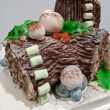 Load image into Gallery viewer, Christmas Log Cake (Drop down menu for flavours)
