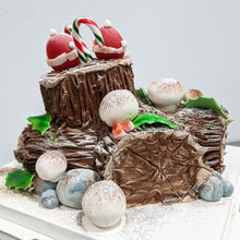 Load image into Gallery viewer, Christmas Log Cake (Drop down menu for flavours)
