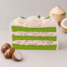 Load image into Gallery viewer, New! Taro Pandan Coconut Cake

