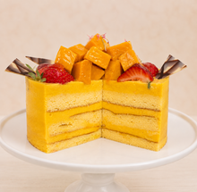 Load image into Gallery viewer, New! Mango Mousse Cake
