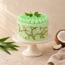 Load image into Gallery viewer, Pandan Coconut Cake (can add Durian)
