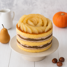 Load image into Gallery viewer, New! Pumpkin Spice Pear &amp; Chestnut Cake (Seasonal)
