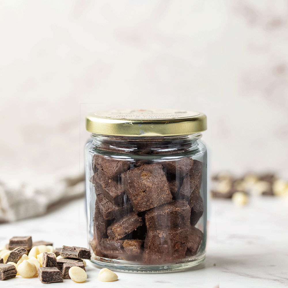 White Chip Chocolate Cookies in-a-Jar