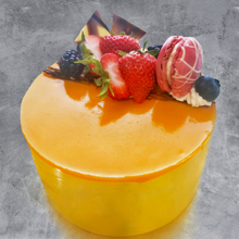 Load image into Gallery viewer, Mango Lychee OR Mango Only Mousse Cake
