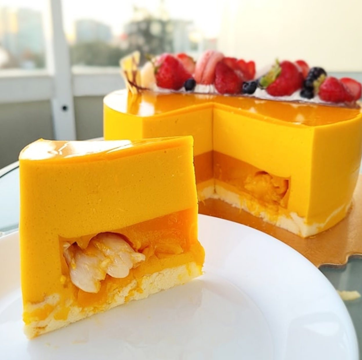 Eggless durian cake by Metta Café, youth with special needs – Metta Shop