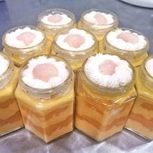 Load image into Gallery viewer, Mango Lychee Mousse Cake in-a-Jar
