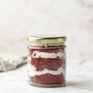 Red Velvet Cake in-a-Jar
